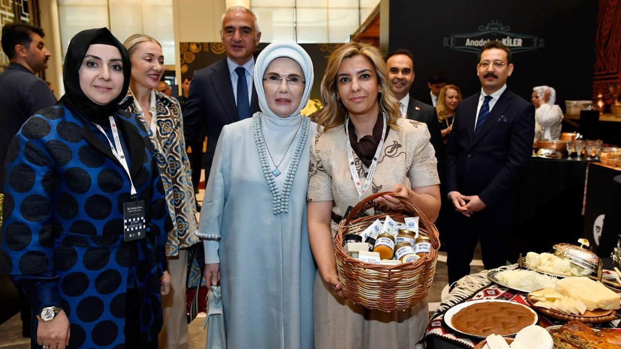 Foto - Emine Erdoğan "Bir Sofrada Miras"ta konuştu: Türk mutfağı yaşam sanatıdır