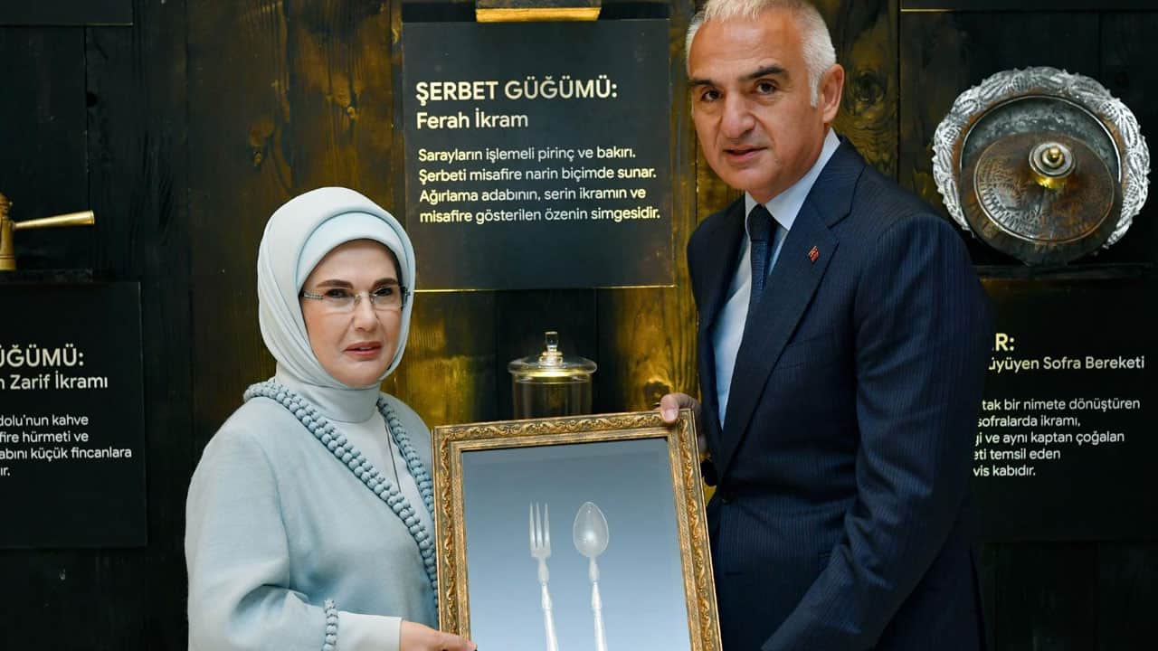 Foto - Emine Erdoğan "Bir Sofrada Miras"ta konuştu: Türk mutfağı yaşam sanatıdır