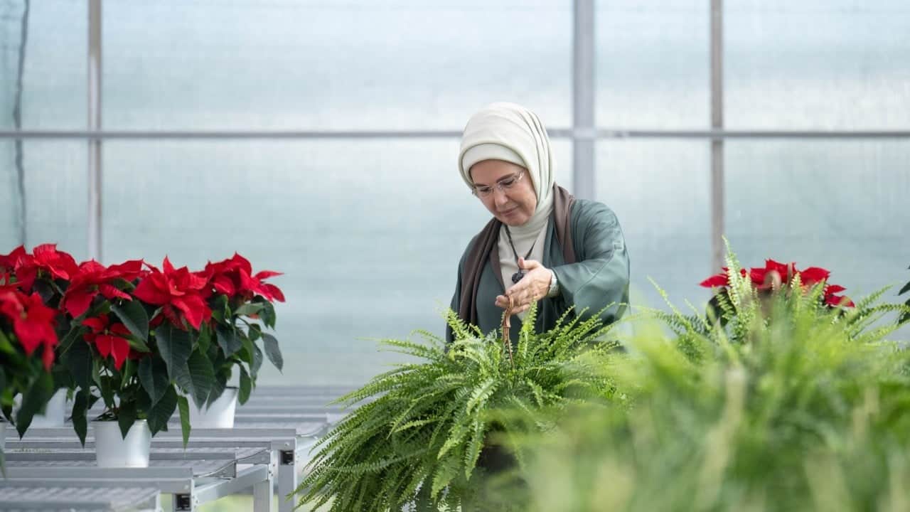 Foto - Emine Erdoğan, Türkiye Milli Botanik Bahçesi'ni ziyaret etti