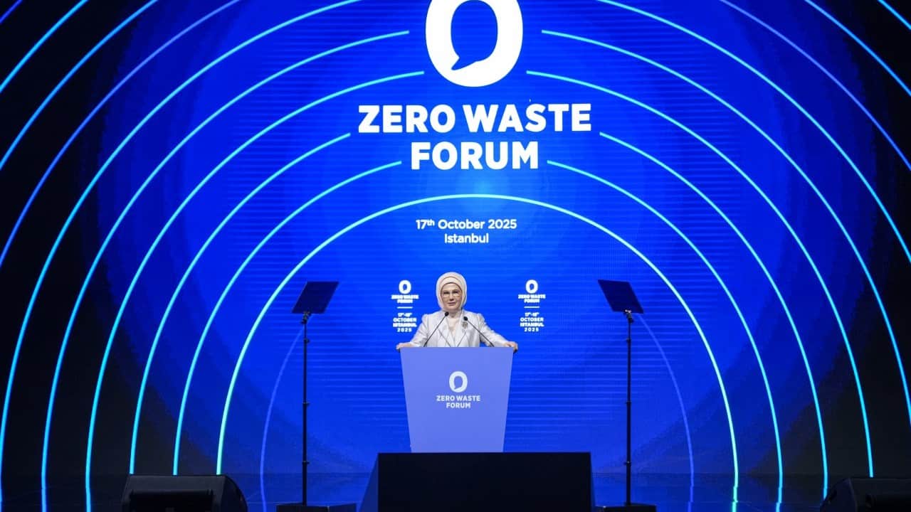 Foto - Emine Erdoğan, Uluslararası Sıfır Atık Forumu'nda konuştu: Var gücümüzle çözümün parçası olmak için çalışıyoruz