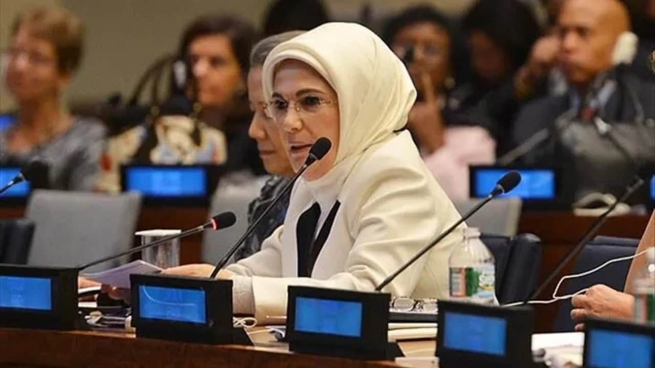 Foto - Emine Erdoğan’dan BM üyelerine çağrı: Onları dijital terörden hep birlikte koruyalım
