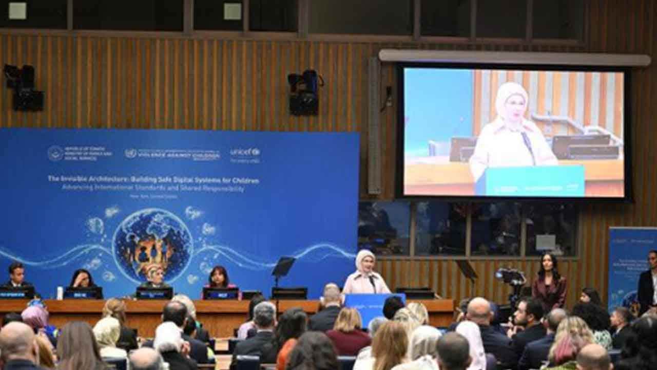 Foto - Emine Erdoğan’dan BM üyelerine çağrı: Onları dijital terörden hep birlikte koruyalım