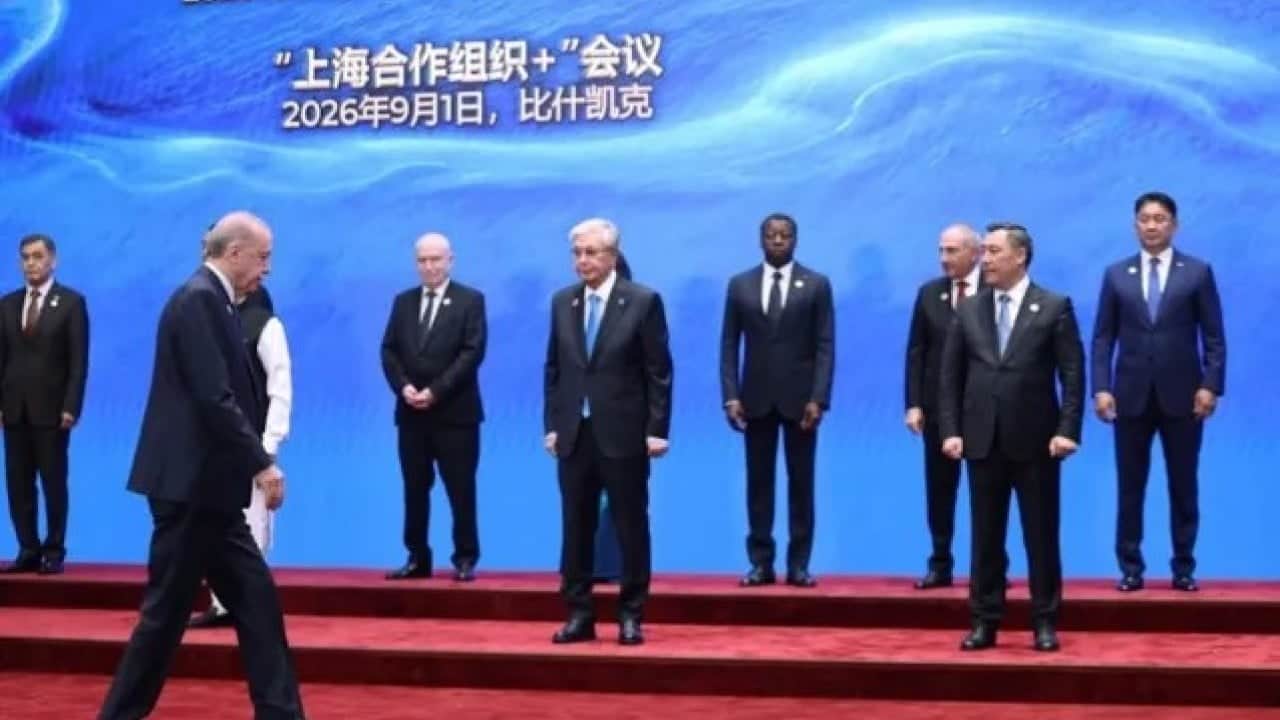 Foto - Erdoğan'a özel ilgi... Bişkek'te aile fotoğrafı