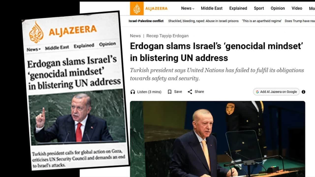 Foto - Erdoğan BM'de konuştu, dünya basını ayağa kalktı! İsrail Gazze'yi, Yunanistan KKTC'yi manşete taşıdı