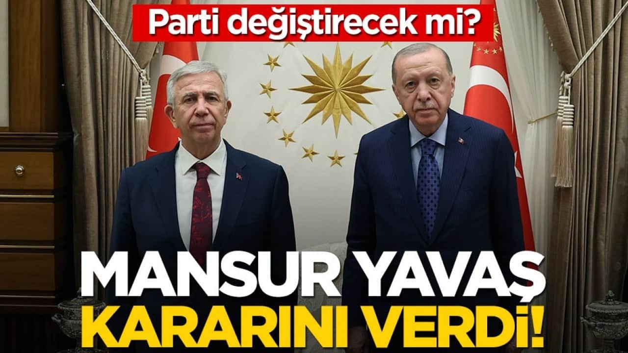 Erdoğan’la görüşüp teşekkür etmişti… Mansur Yavaş siyasi geleceğine dair kararını verdi!