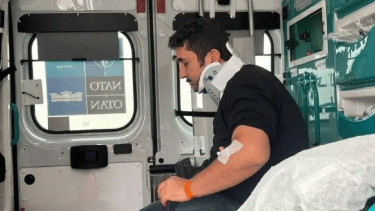 Foto - Eşiyle birlikte trafik kazası geçirdi: 'Çok şükür ikimizde iyiyiz'