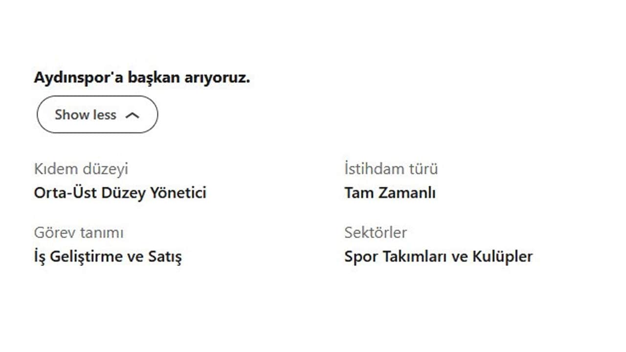 Foto - Eski Süper Lig kulübü ne hallere düştü! Köklü kulüp iş ilanıyla başkan arıyor