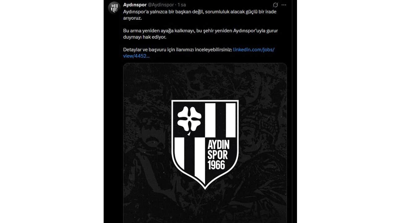 Foto - Eski Süper Lig kulübü ne hallere düştü! Köklü kulüp iş ilanıyla başkan arıyor