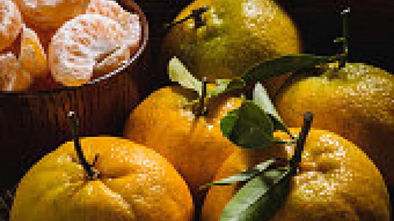 Foto - Eve gidince pişman olmamak için mandalinayı koklayın