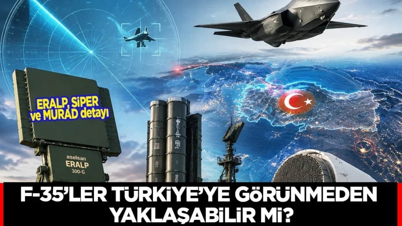 F-35’ler Türkiye’ye geliyor mu? ERALP, SİPER ve MURAD detayı: Türkiye uçakları tespit etti