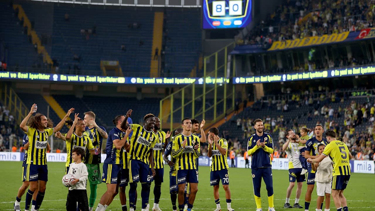 Foto - Fenerbahçe, tarihinin en farklı galibiyetini aldı