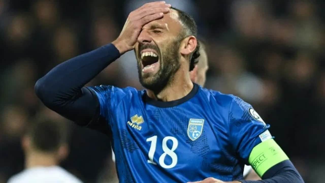 Foto - Fener’in golcüsü attı, Kosova kazandı! Vedat Muriqi'nin gol sevinci olay oldu!