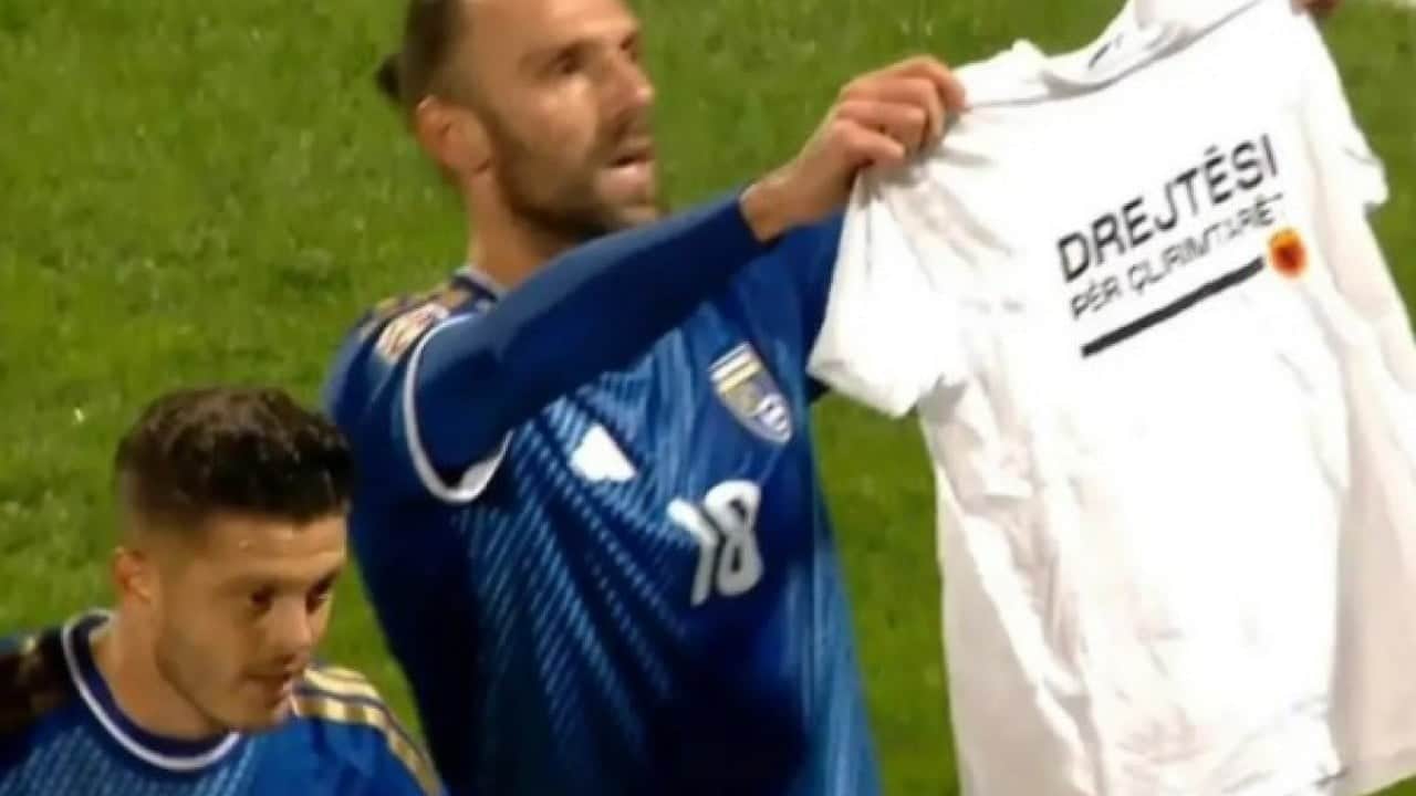 Foto - Fener’in golcüsü attı, Kosova kazandı! Vedat Muriqi'nin gol sevinci olay oldu!