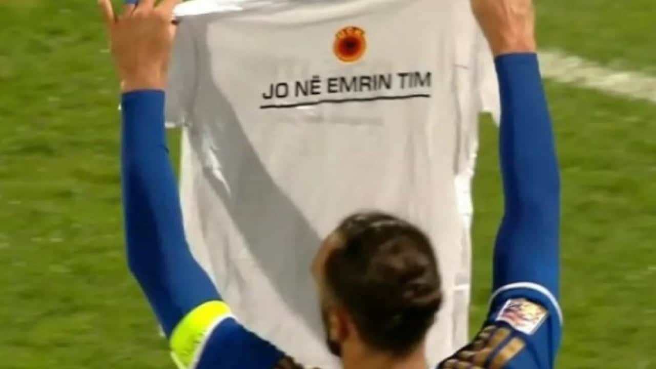 Foto - Fener’in golcüsü attı, Kosova kazandı! Vedat Muriqi'nin gol sevinci olay oldu!