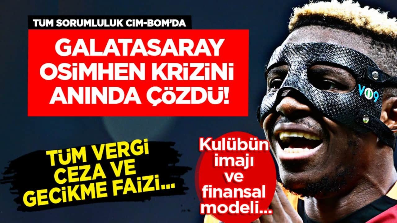 Fesih riski ve transfer yasağı... Galatasaray, Victor Osimhen krizini anında çözdü