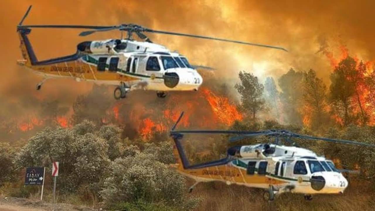 Foto - Fethiye yangınında yerli müdahale! ‘Nefes’ alevlerin önünü kesti