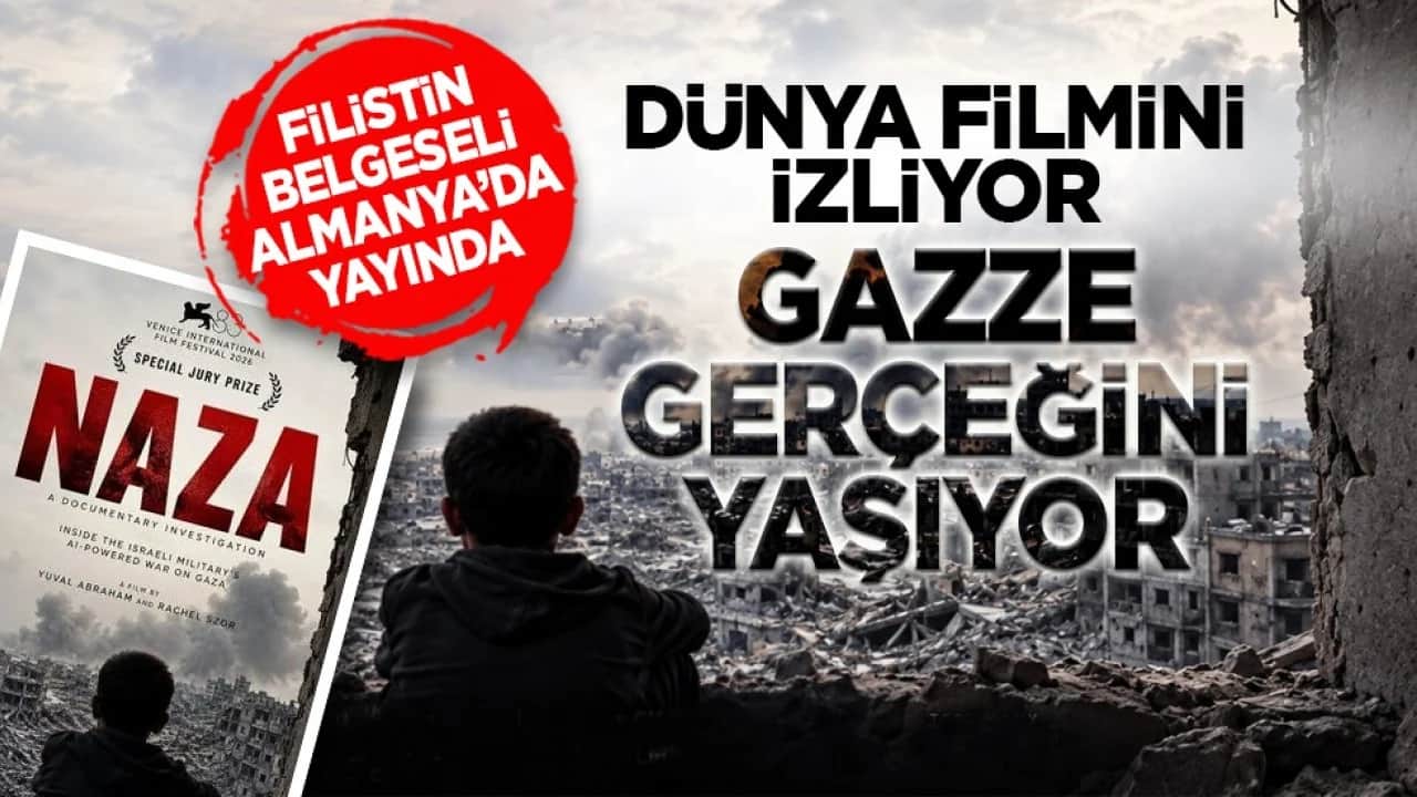 Filistin belgeseli Almanya’da yayında: Dünya filmini izliyor Gazze gerçeğini yaşıyor
