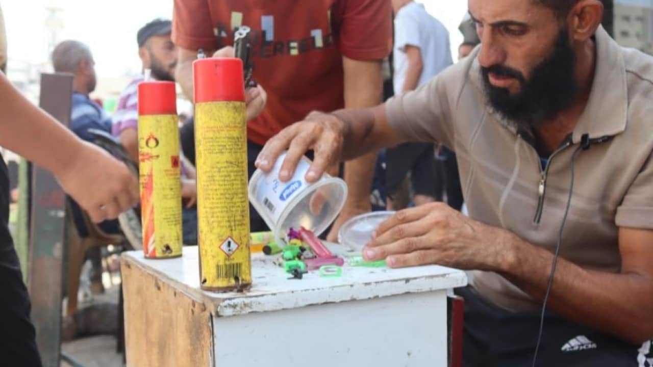 Foto - Fiyatı 20 kat yükseldi! Gazze’de çakmak bulmak bile zorlaştı