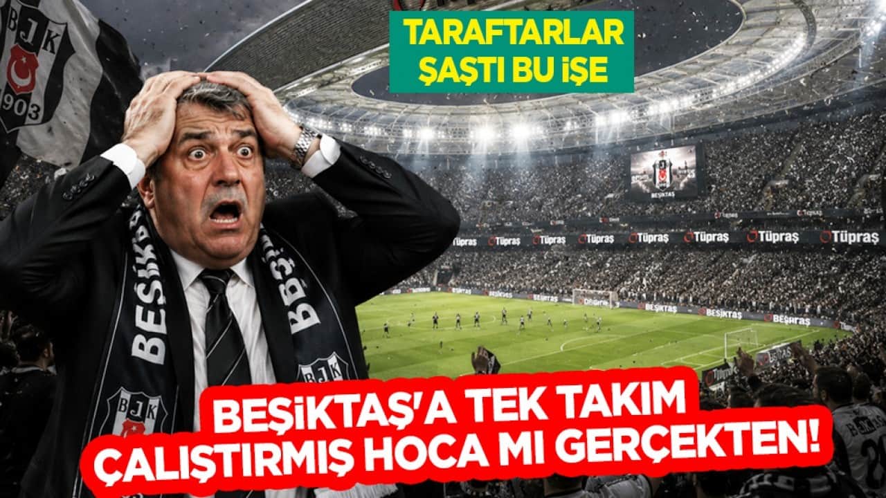 Flaş iddia olsa gerek: Beşiktaş'a tek takım çalıştırmış hoca: Serdal Adalı emin mi?