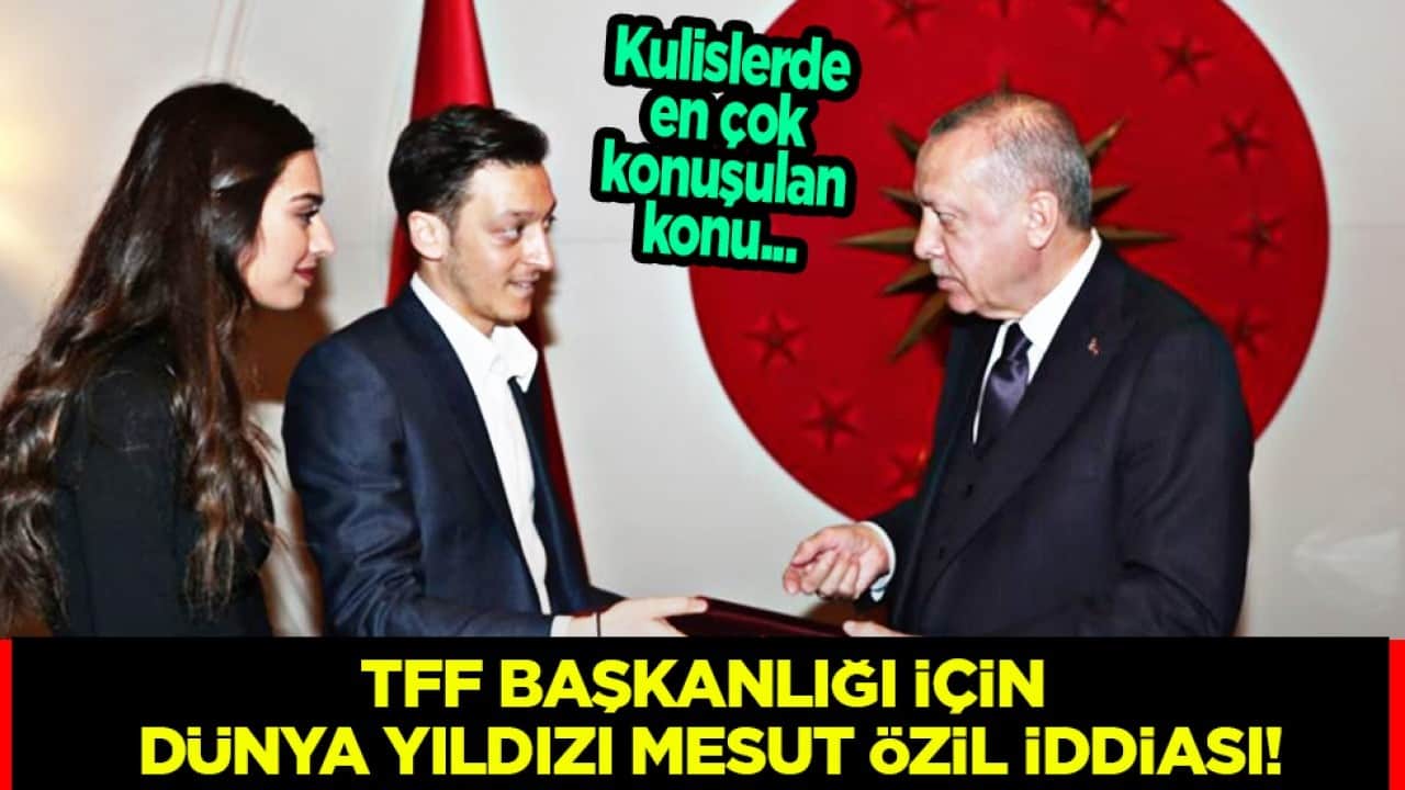 Flaş iddia: TFF'nin başına Mesut Özil: İbrahim Hacıosmanoğlu için yolun sonu mu?