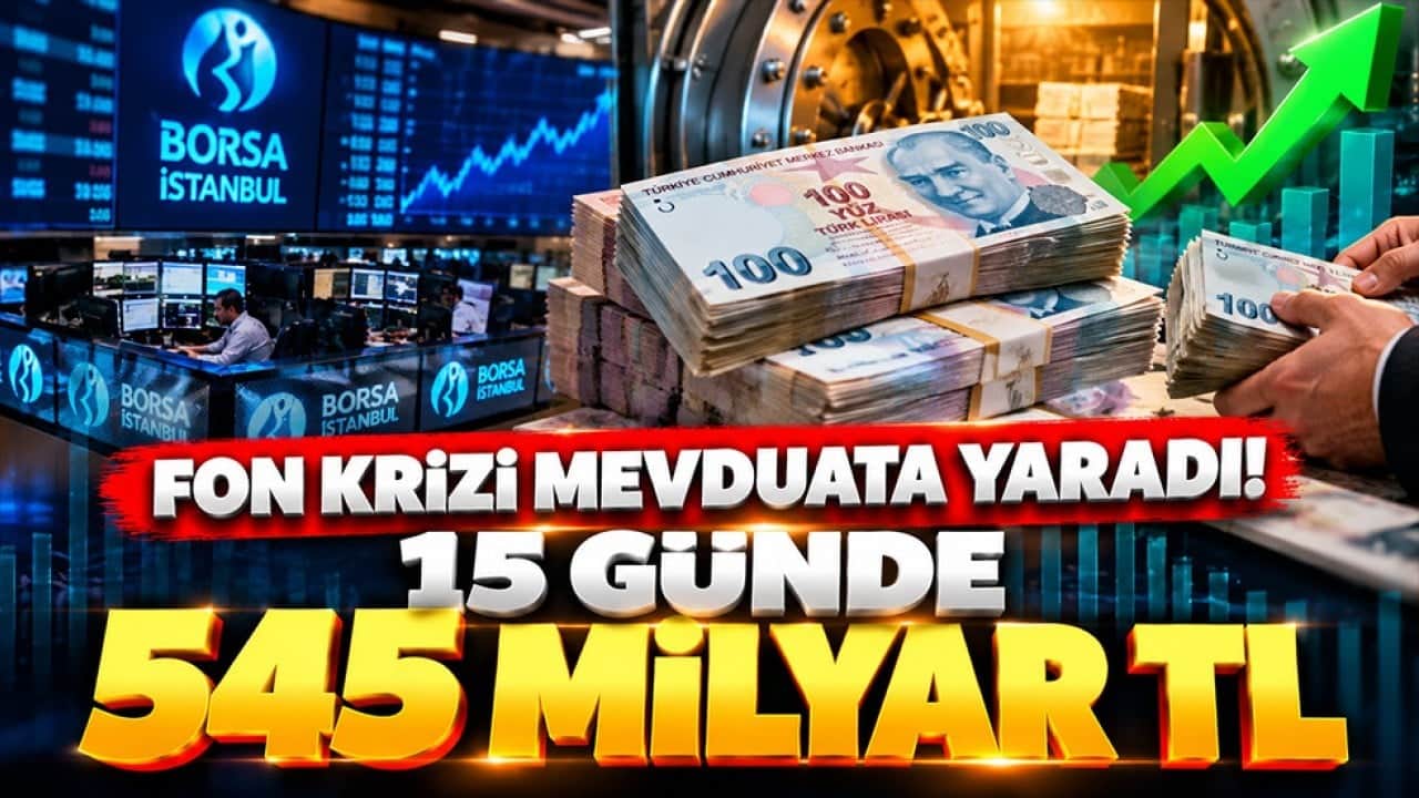 Fon krizinin ardından mevduatta dikkat çeken hareket: 15 günde 545 milyar TL arttı