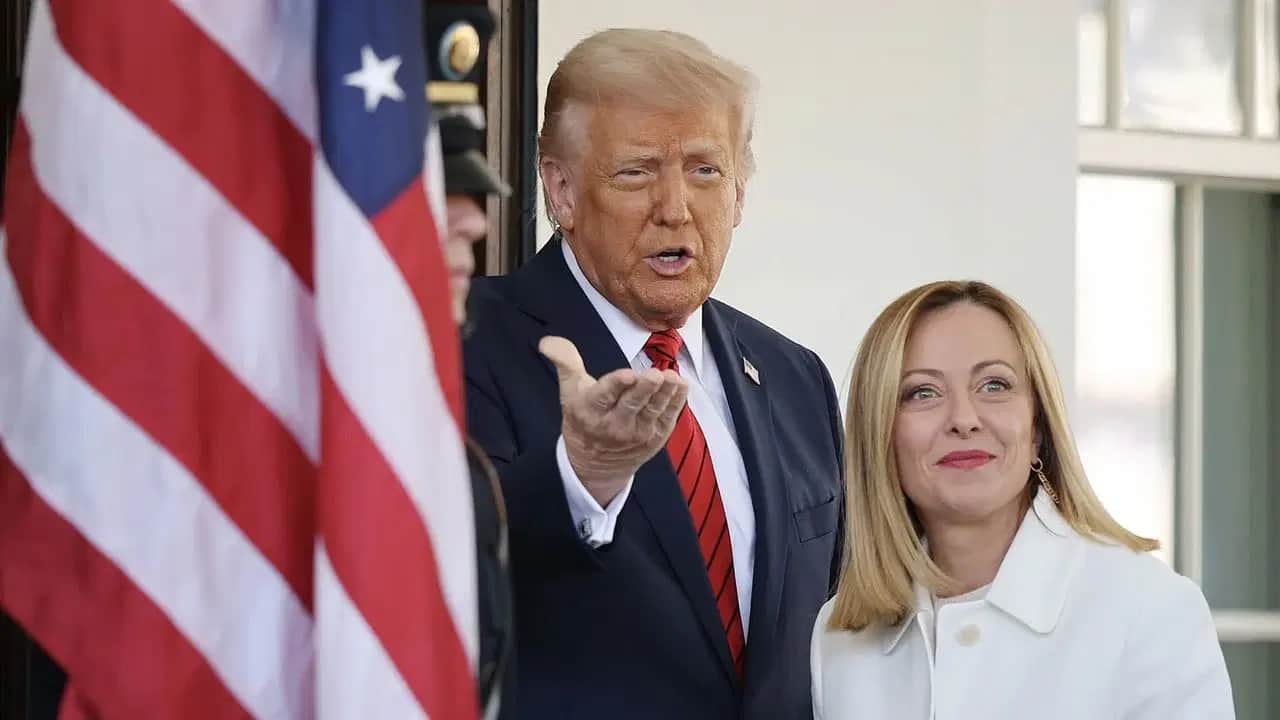 Foto - ‘Fotoğraf için yalvardı!’: Trump-Meloni arasında ipler koptu