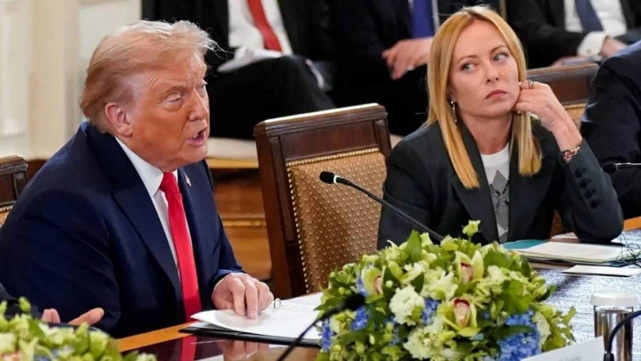 Foto - ‘Fotoğraf için yalvardı!’: Trump-Meloni arasında ipler koptu