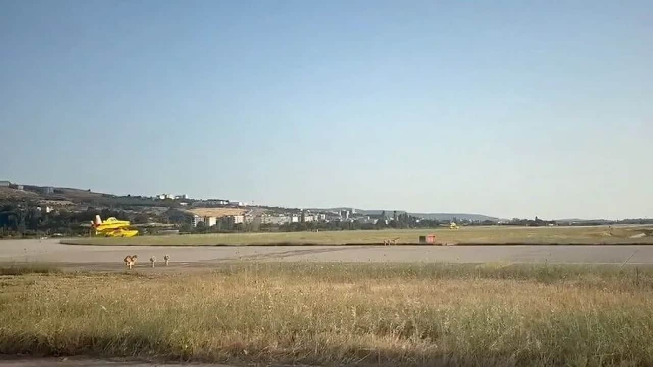 Foto - Fransa acil koduyla yardım talep etti: Türk uçakları peş peşe havalandı