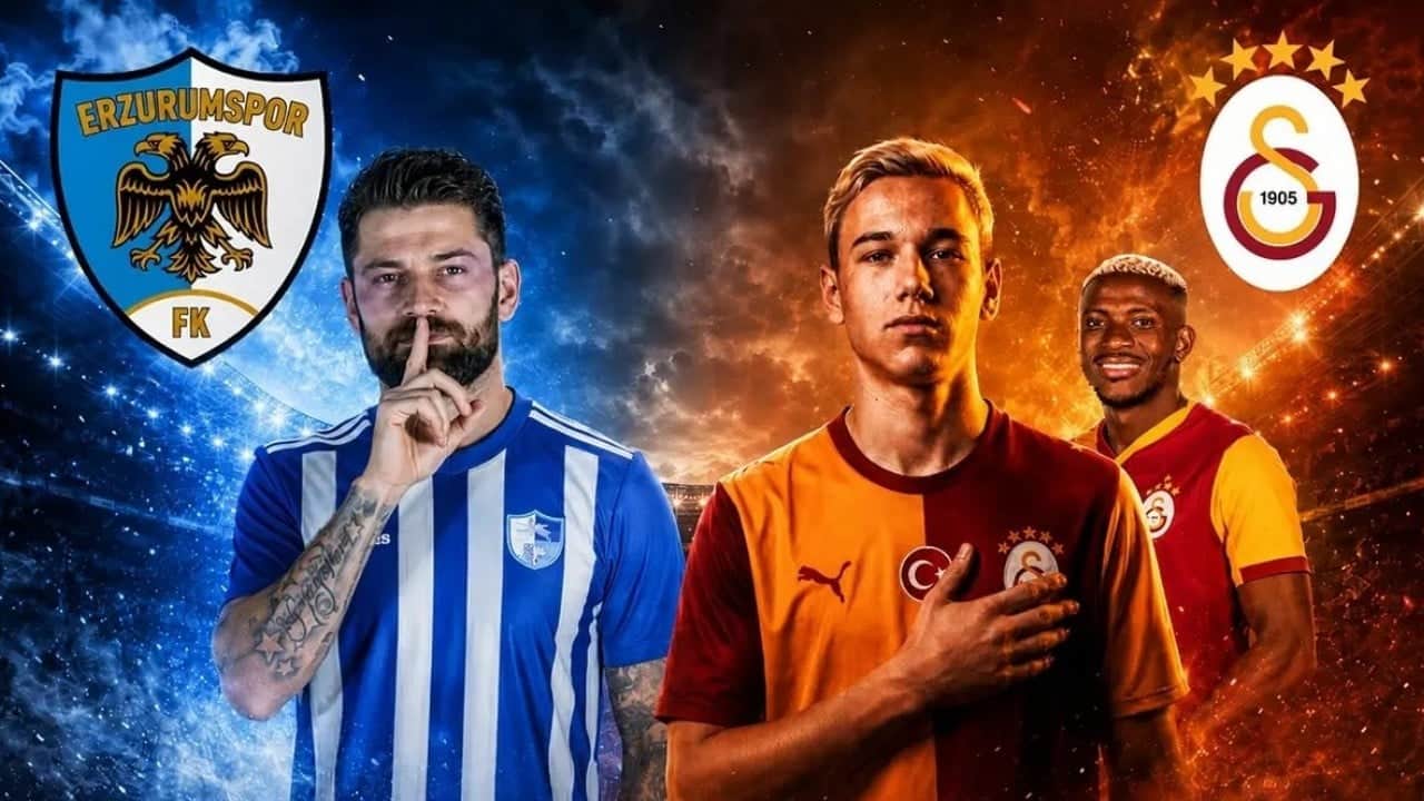 Foto - Galatasaray, Erzurum deplasmanında! İşte muhtemel 11’ler