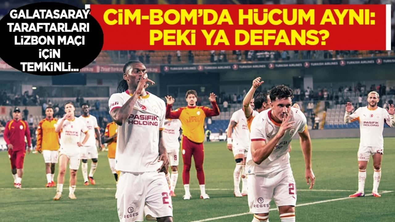 Galatasaray'da hücum başka bir havada, savunma ise bambaşka bir havada...
