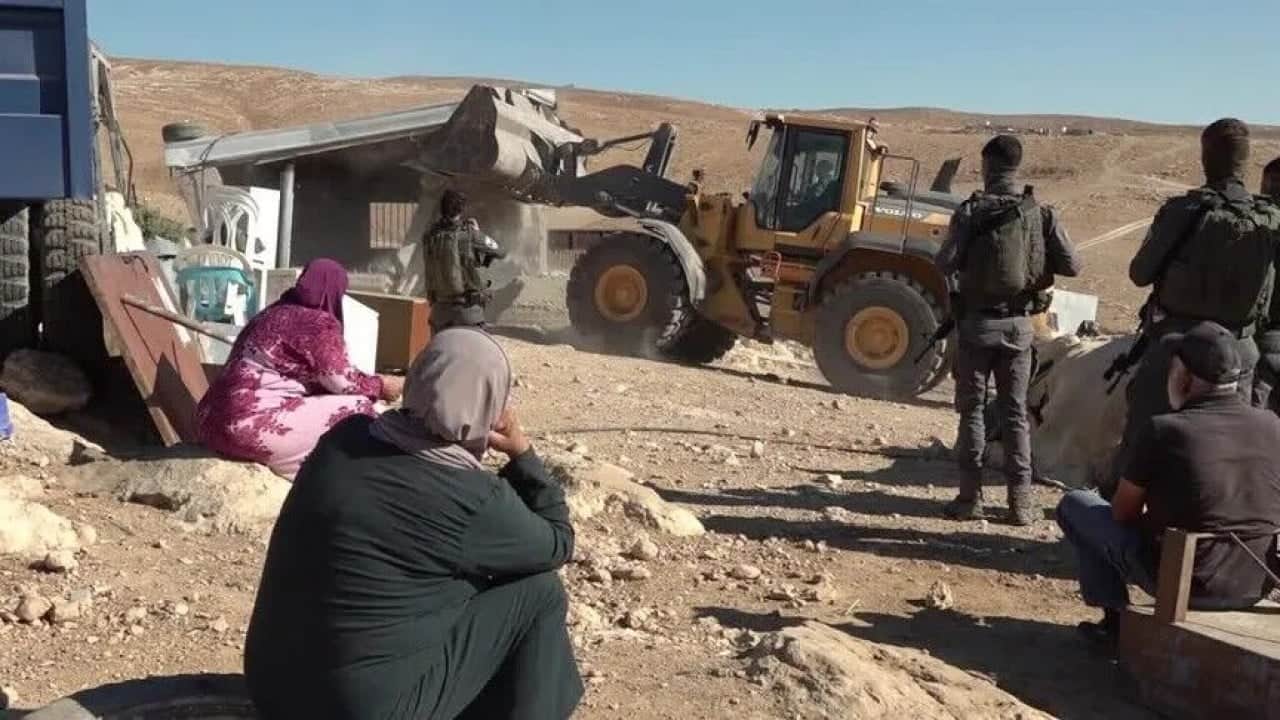 Foto - Gasp, işgal, zulüm İnsan Hakları İzleme raporunda… Siyonist, 107 Filistinli topluluğu göçe zorladı
