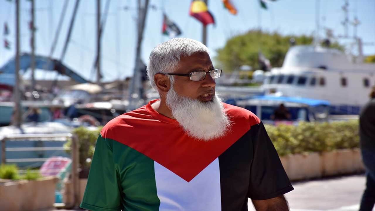 Foto - Gazze ablukasına sivil tokat! Küresel Sumud Filosu 