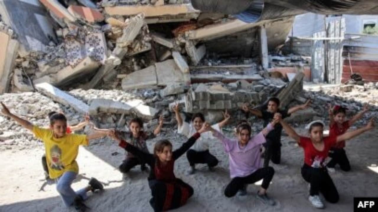 Foto - Gazze’de olmayan okulda yeni eğitim yılı başlıyor