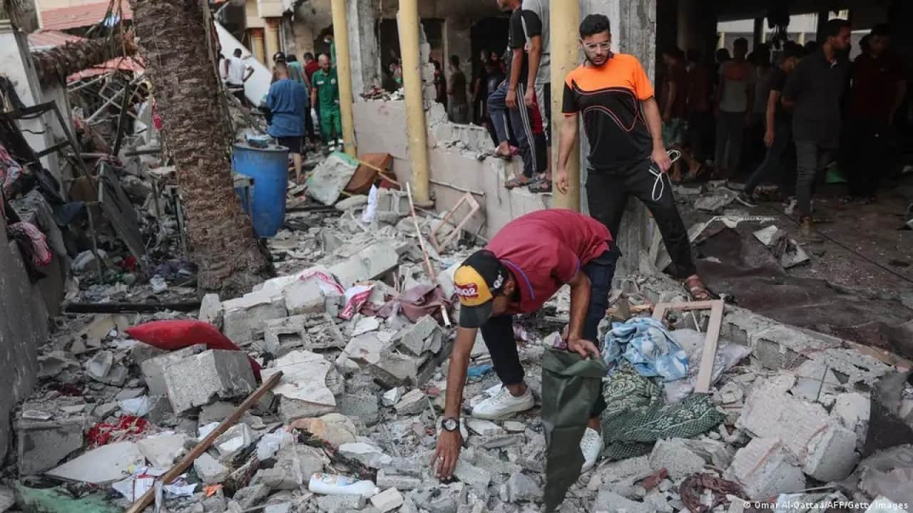 Foto - Gazze’de olmayan okulda yeni eğitim yılı başlıyor