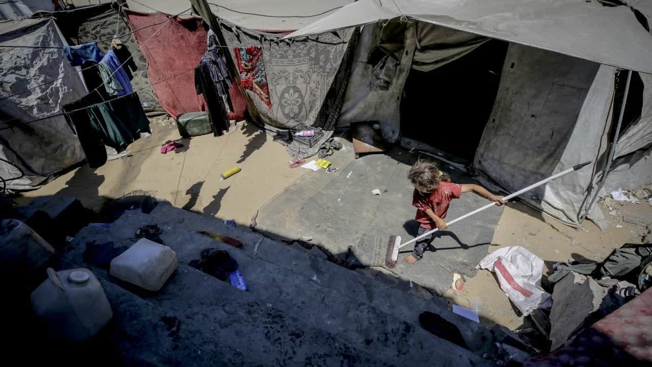 Foto - Gazzeliler kavurucu sıcakla da mücadele ediyor