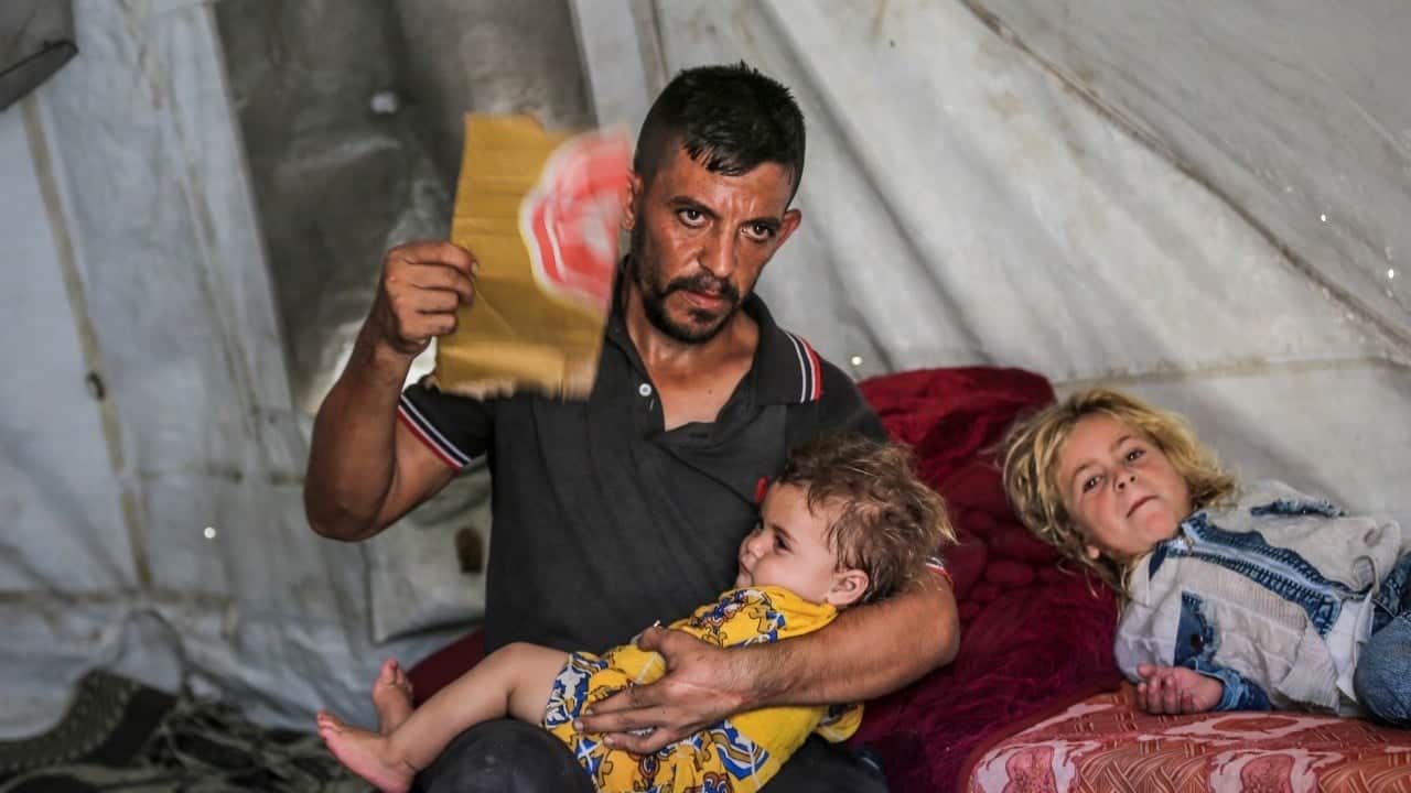 Foto - Gazzeliler kavurucu sıcakla da mücadele ediyor