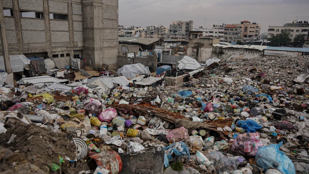 Foto - Gazze'yi bu kez fırtına yıktı... 22 bina çöktü, çok sayıda ölü var