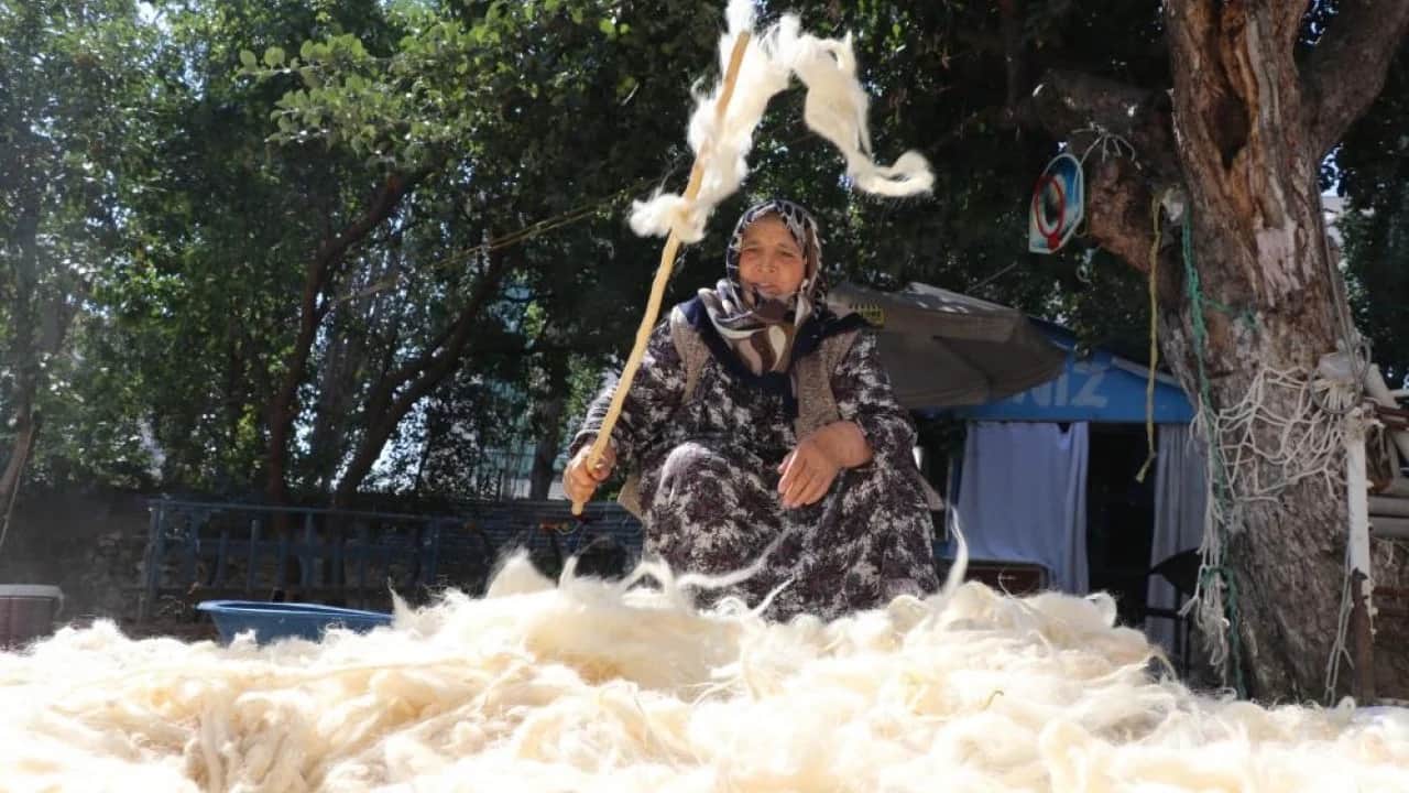 Gençler zahmetine girmiyor Sağlıklı yün yatak yorgan yerine sünger!