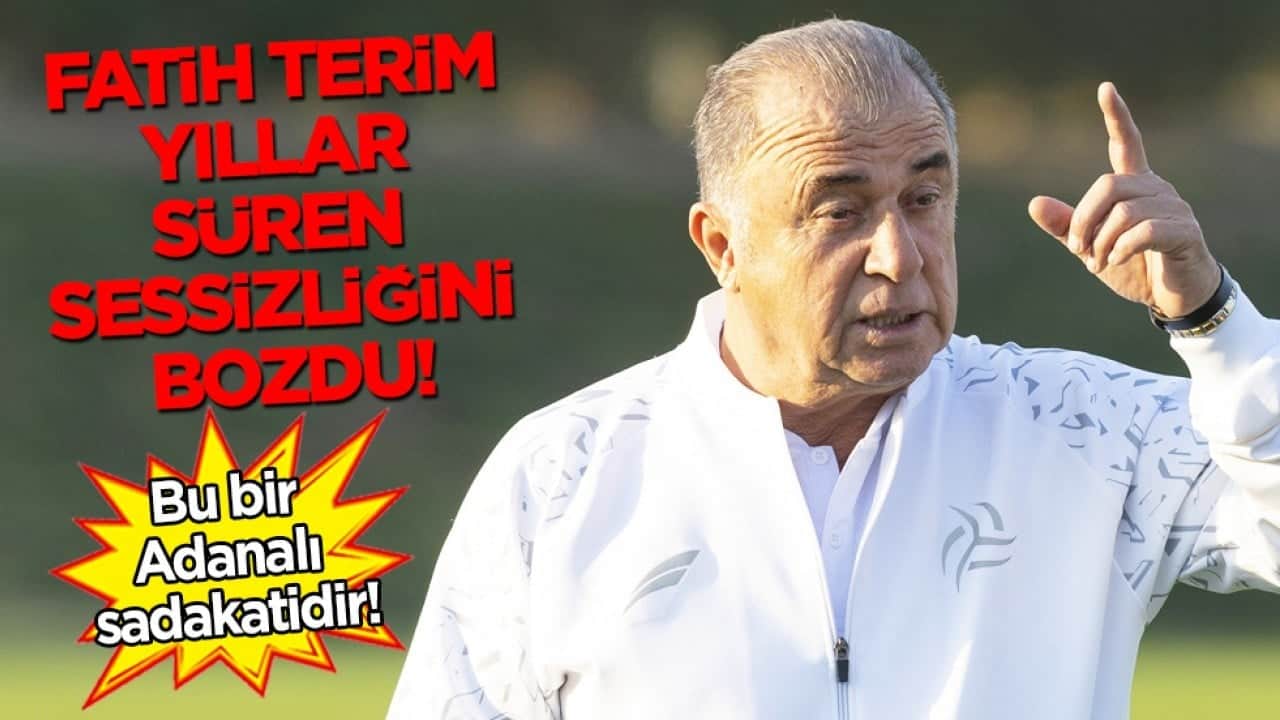 Gizemli sözler: Olay sözler geldi: Fatih Terim yıllar süren sessizliğini bozdu