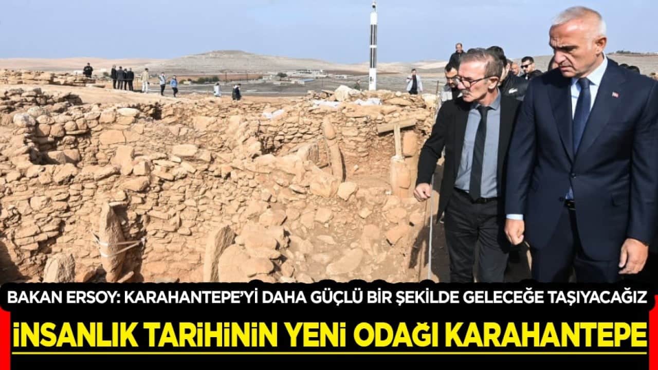 Göbeklitepe'den sonra insanlık tarihinin yeni odağı Karahantepe'nin koruma çatısı da hazır...