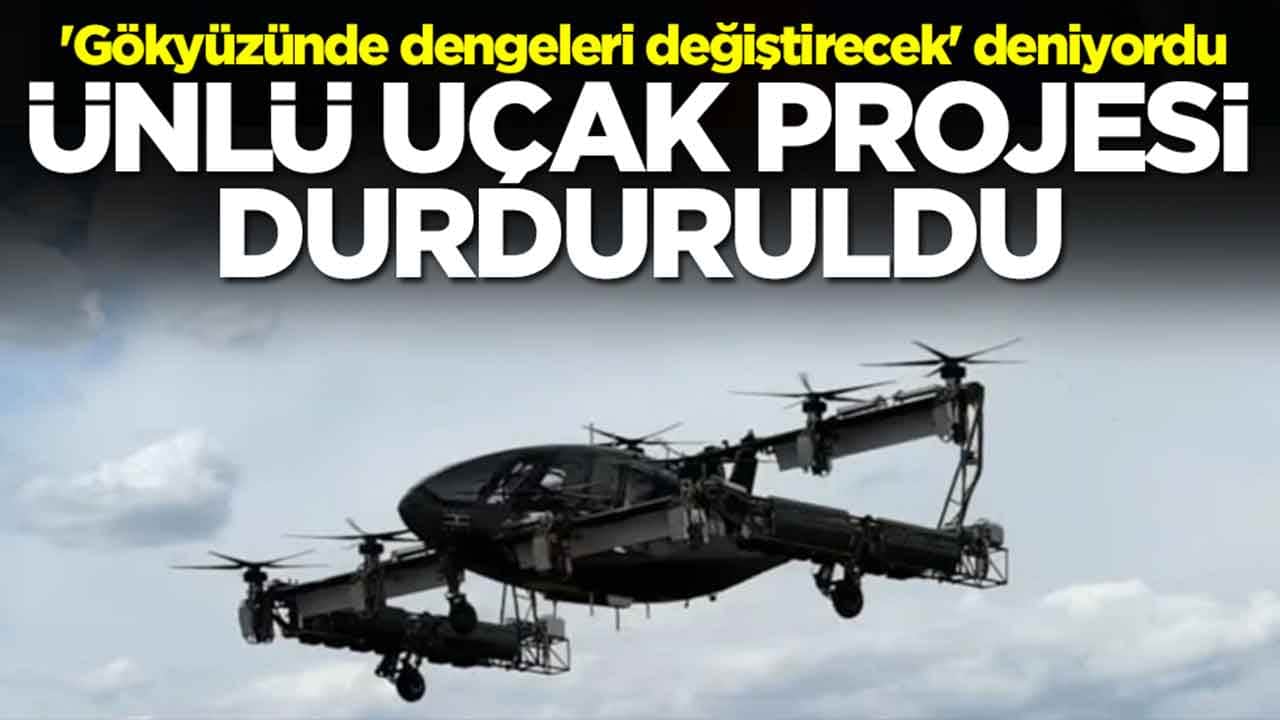 'Gökyüzünde dengeleri değiştirecek' deniyordu: Ünlü uçak projesi durduruldu