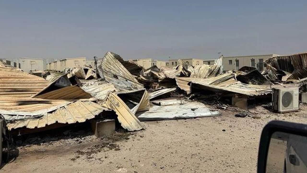 Foto - Görüntüler ortaya çıktı! Haydut ABD’nin üsleri darmaduman