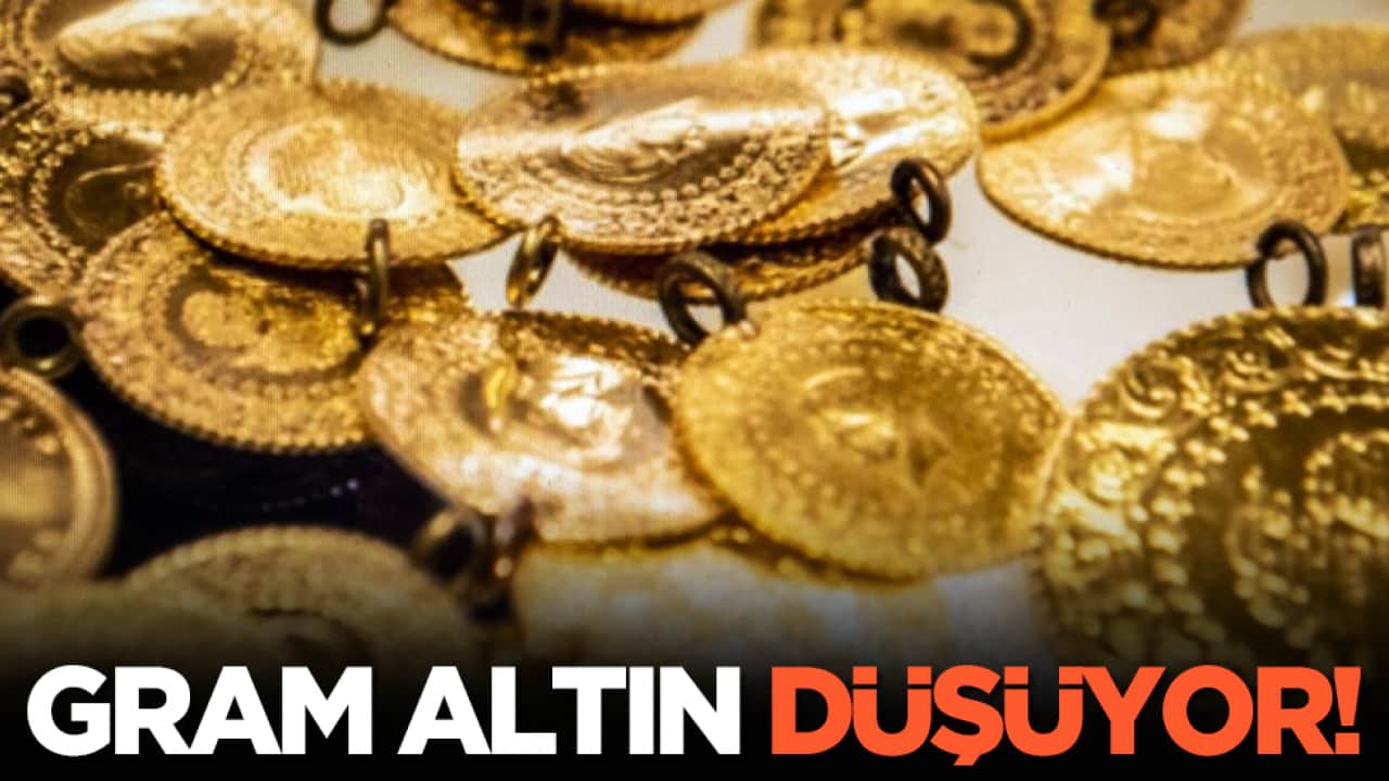 Gram altın düşüyor!