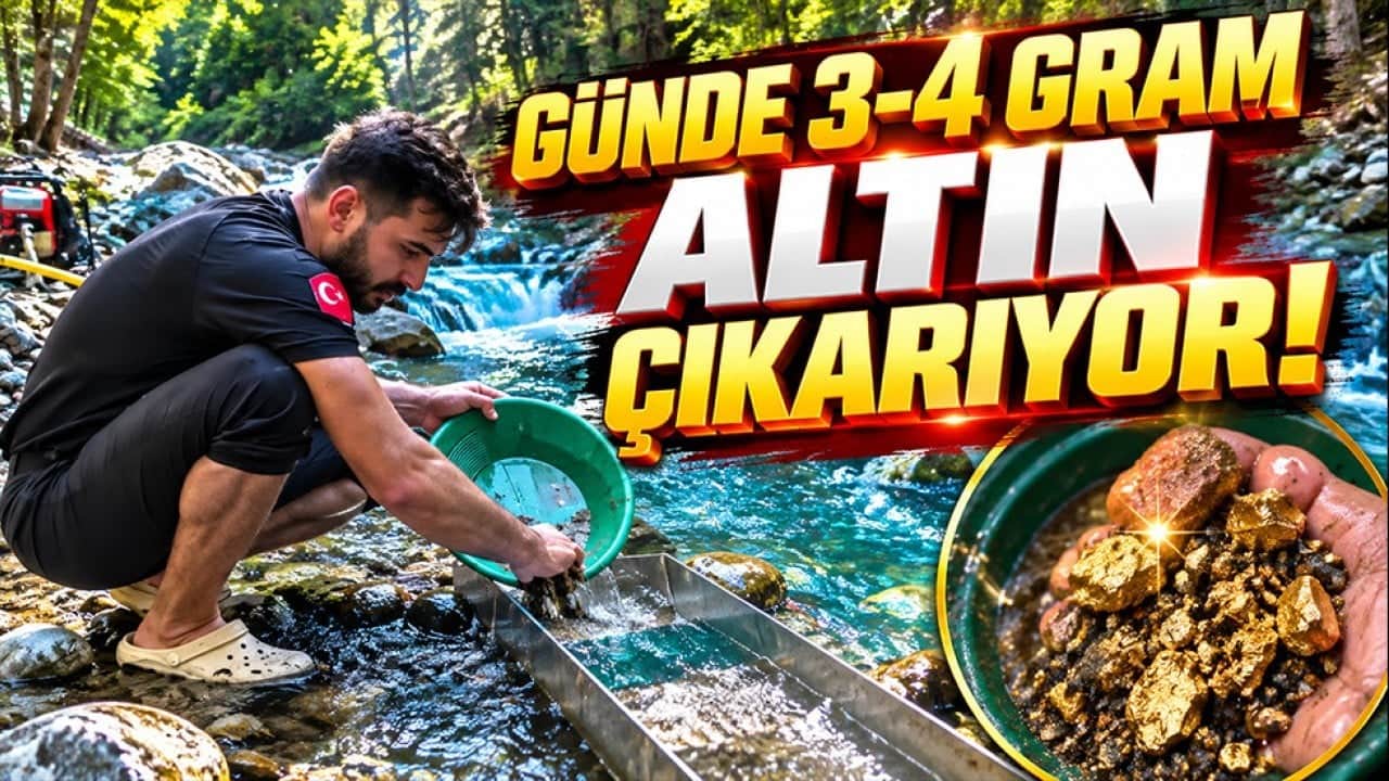 Günde 3-4 gram çıkarıyor