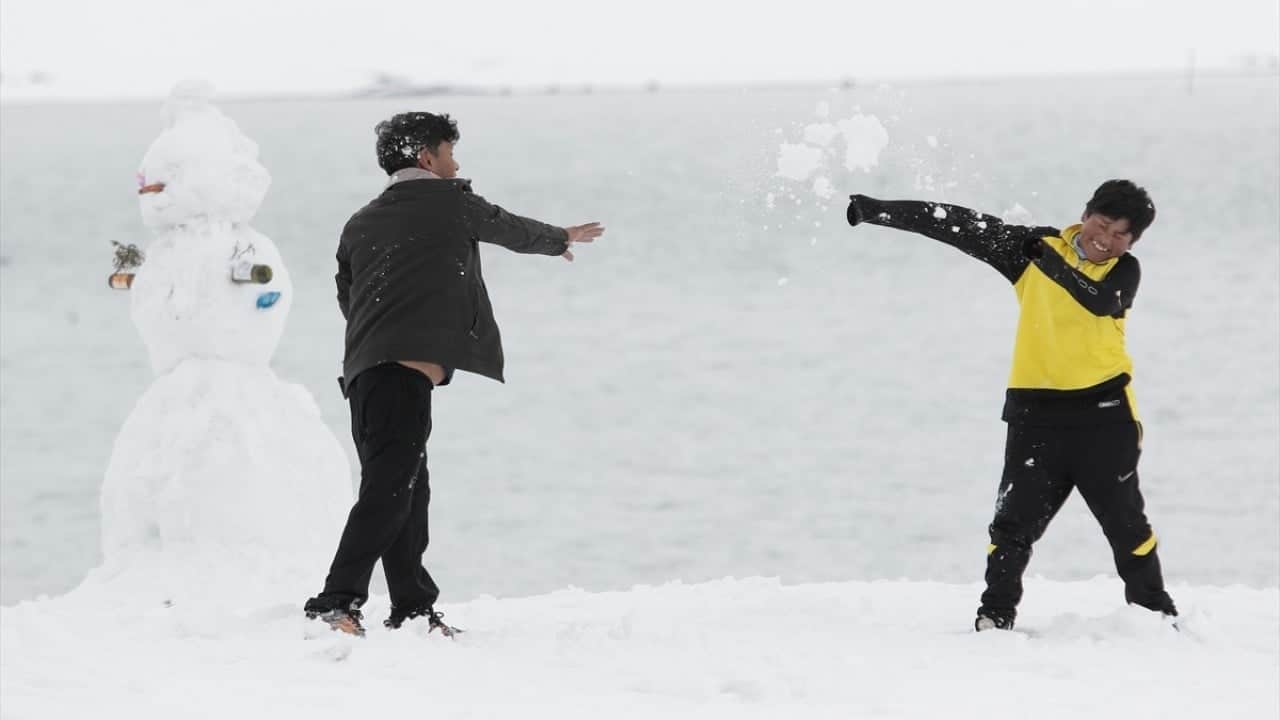 Foto - Güney yarımkürede yer alıyor! Soğuk hava ve kar yağışı etkili oldu
