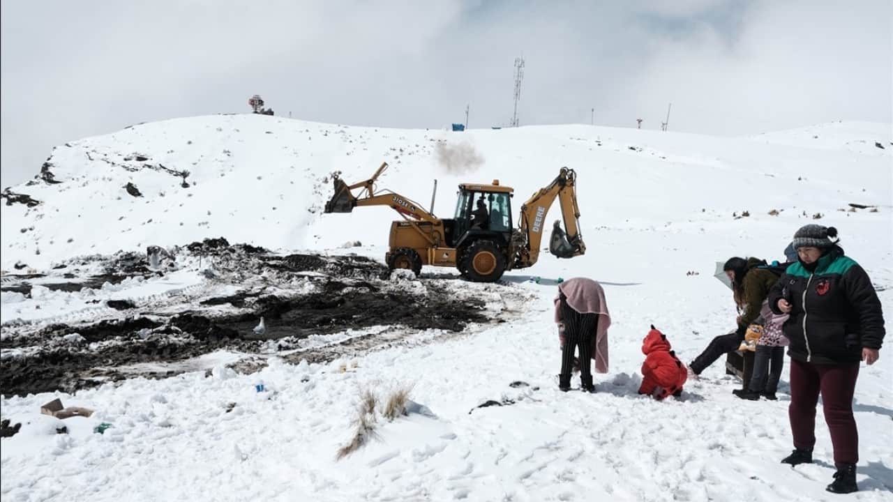 Foto - Güney yarımkürede yer alıyor! Soğuk hava ve kar yağışı etkili oldu