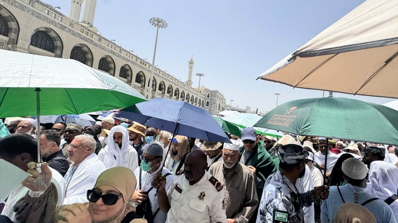 Foto - Hacı adayları Kurban Bayramı öncesi son cuma namazını Kabe'de kıldı