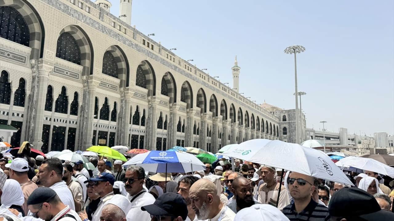 Foto - Hacı adayları Kurban Bayramı öncesi son cuma namazını Kabe'de kıldı