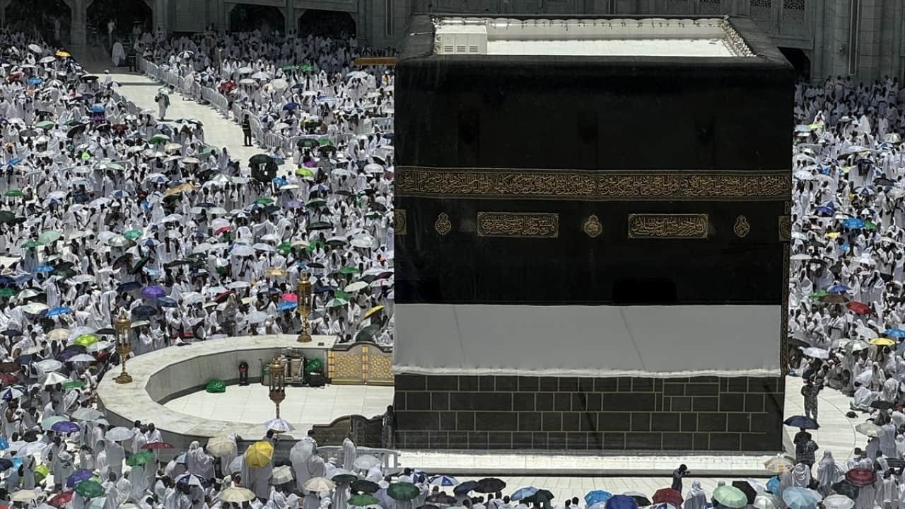 Foto - Hacı adayları Kurban Bayramı öncesi son cuma namazını Kabe'de kıldı