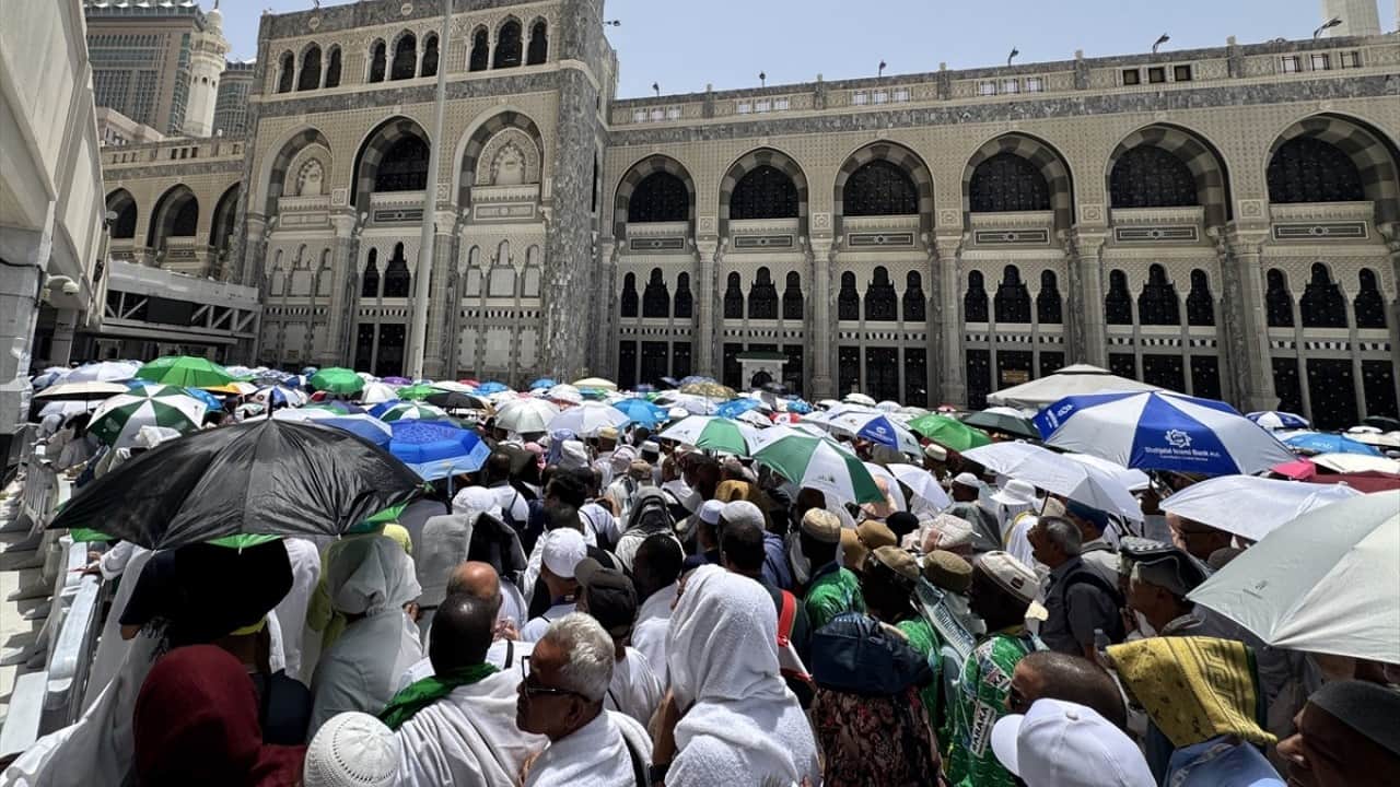 Foto - Hacı adayları Kurban Bayramı öncesi son cuma namazını Kabe'de kıldı